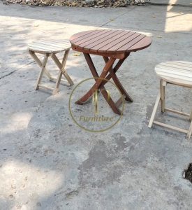 Bàn tròn mini mẫu 2