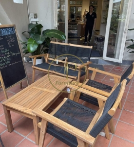 Bộ ghế đan mây mẫu 3