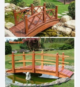 Cầu sân vườn mẫu 3