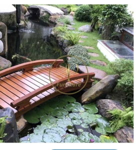 Cầu sân vườn mẫu 4