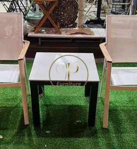 Bộ bàn cà phê đan mây mẫu 2