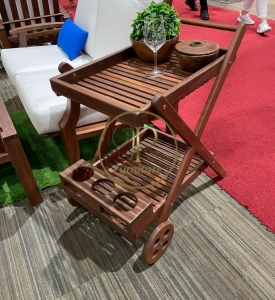 Xe đẩy rượu mẫu 1