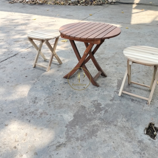 Bàn tròn mini mẫu 2