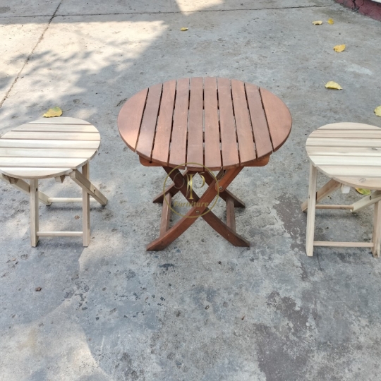 Bàn tròn mini mẫu 1