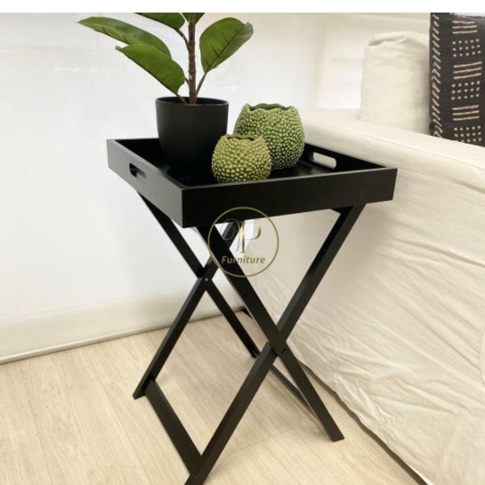 Khay trà :400*500*700mm mdf+gỗ Acacia sơn nc nhiều mẫu 4