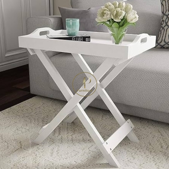Khay trà :400*500*700mm mdf+gỗ Acacia sơn nc nhiều mẫu 5