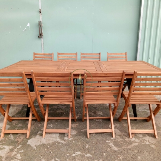 Bộ bàn ghế ngoài trời mẫu 9