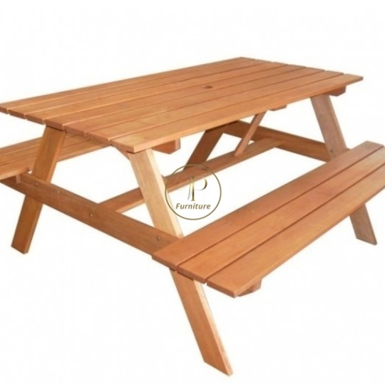 Bàn có băng ngồi mẫu 1