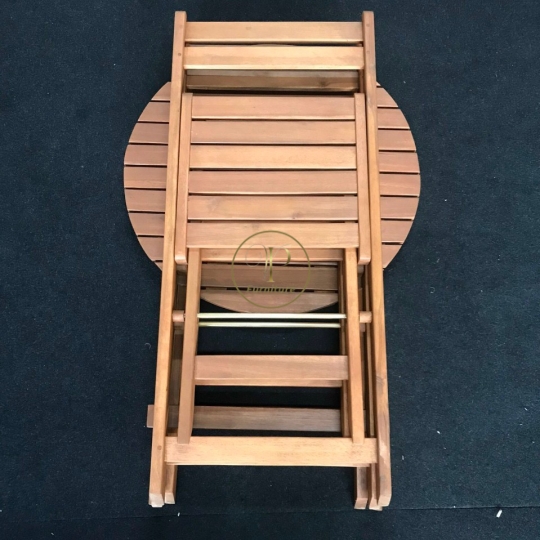 Bộ bàn ghế xếp 93x60xH18