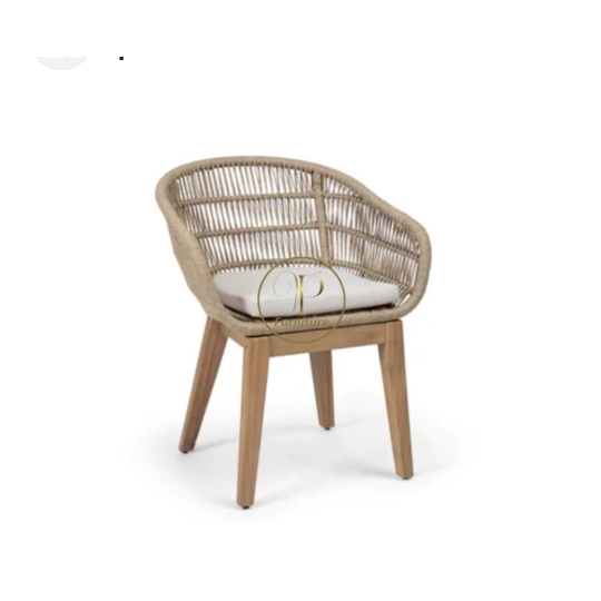 Ghế đan mây mẫu 1