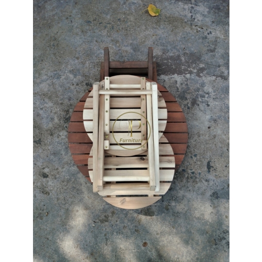 Bàn tròn mini mẫu 6