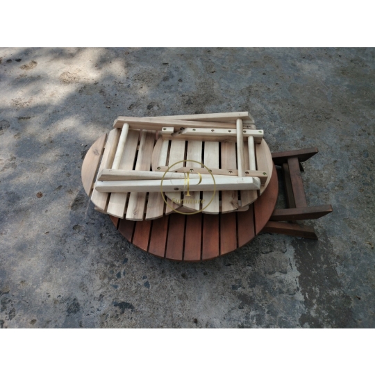 Bàn tròn mini mẫu 6