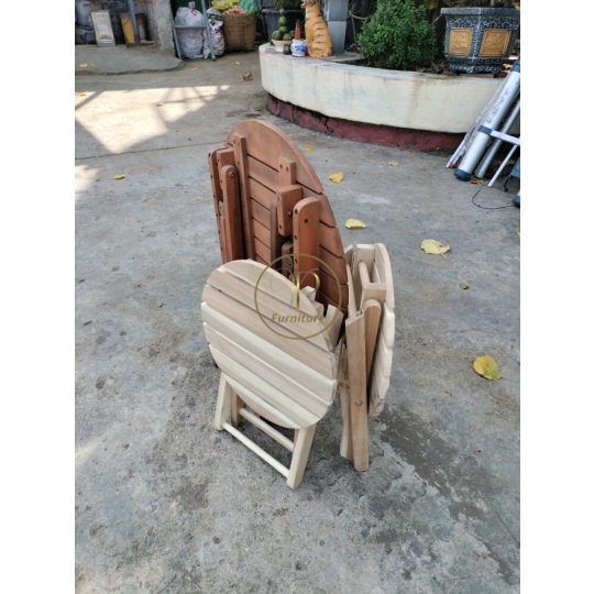 Bàn tròn mini mẫu 6