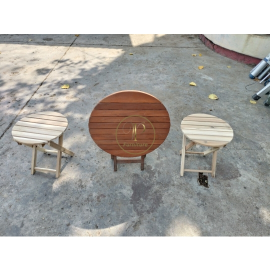 Bàn tròn mini mẫu 4