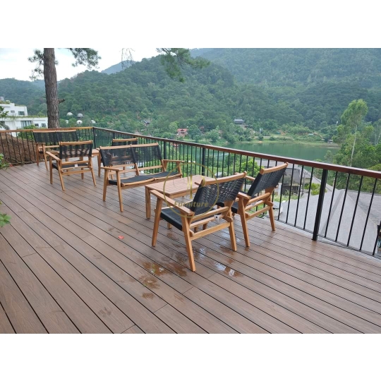 Bộ ghế đan mây mẫu 2