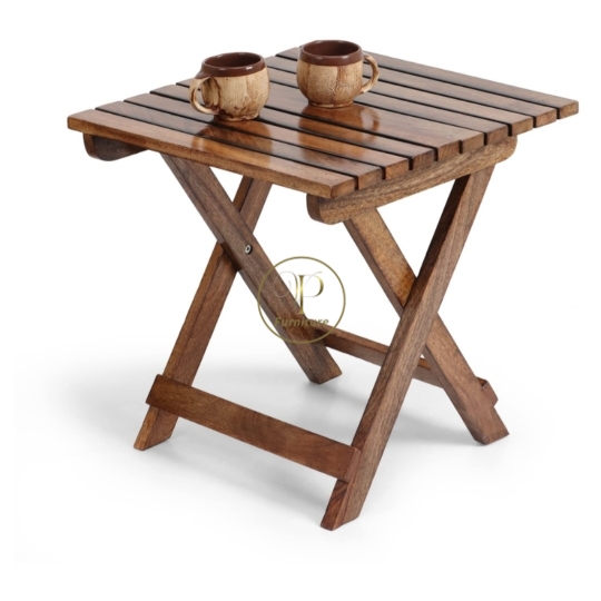 Ghế để châu hoa :290*260*360mm gỗ Acacia màu oil mẫu 2