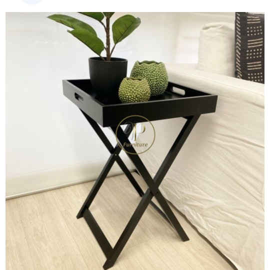 Khay trà :400*500*700mm mdf+gỗ Acacia sơn nc nhiều mẫu 4