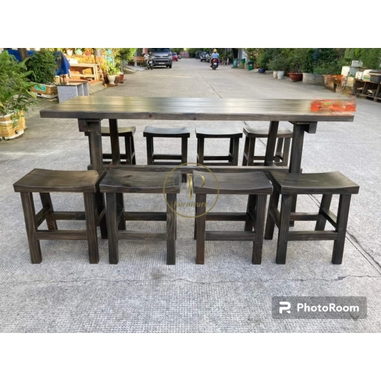 Bàn ăn nhà hàng mẫu 4