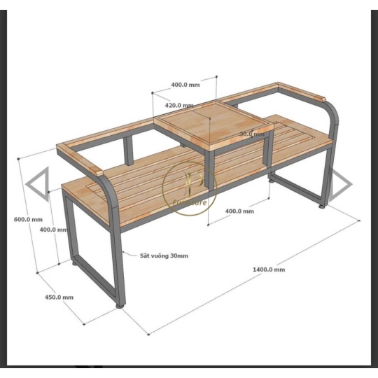 Bàn cà phê mẫu 11