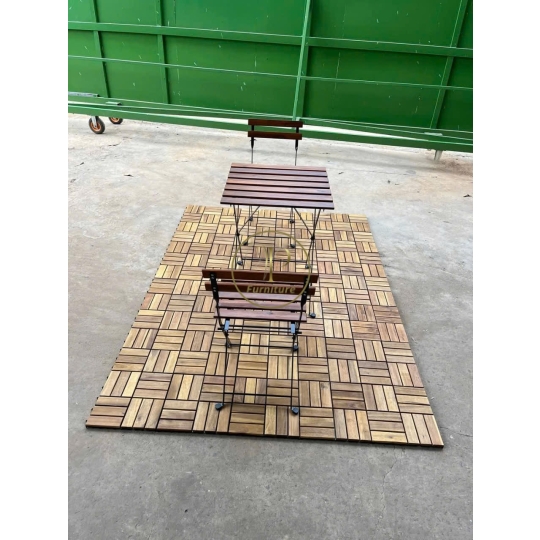 Bộ ghế sắt mẫu 1
