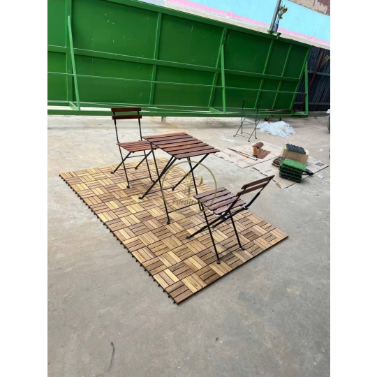 Bộ ghế sắt mẫu 1